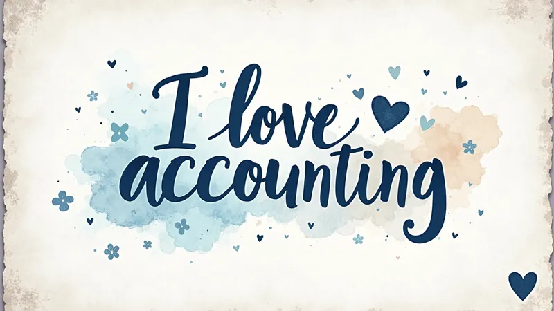 I Love Accounting