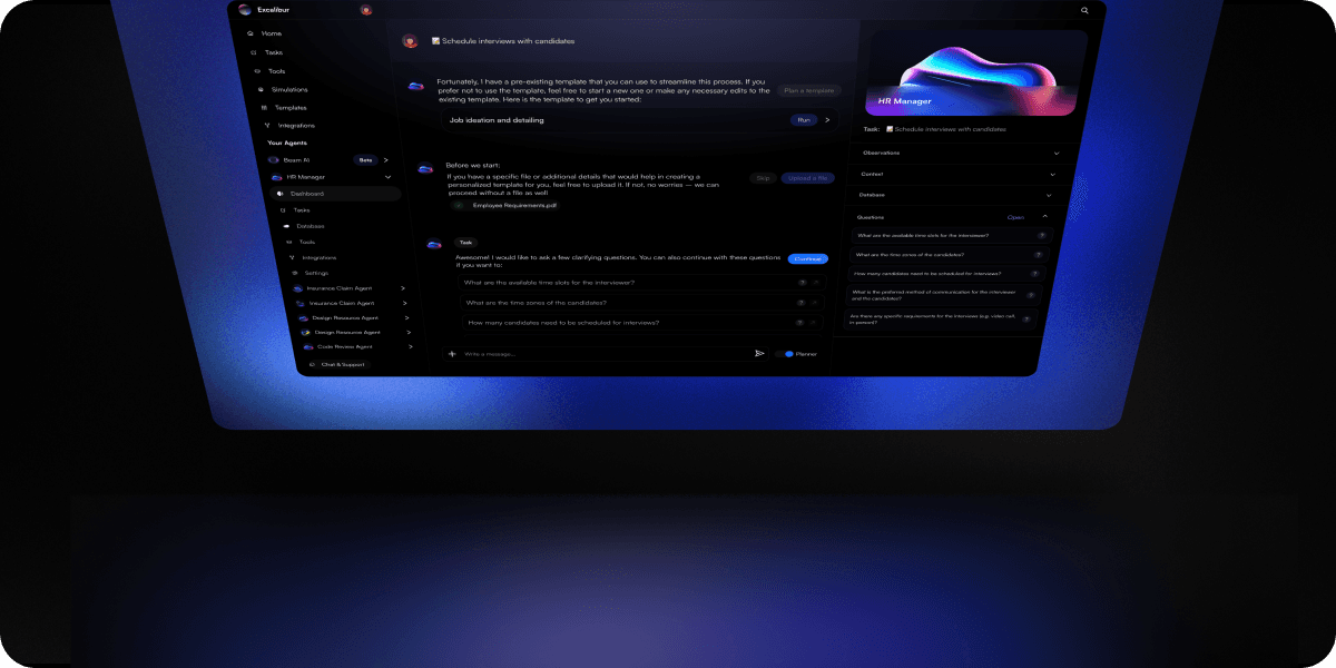 Beam AI screenshot