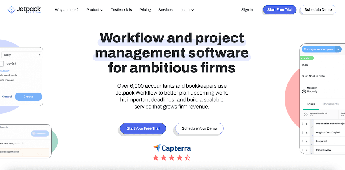 Jetpack Workflow screenshot